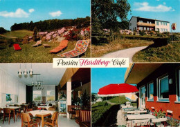 73910373 Airlenbach Pension Hardtberg Cafe Gastraeume Liegewiese - Autres & Non Classés