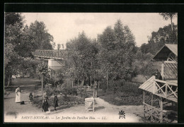 CPA Saint-Nicolas, Les Jardins Du Pavillon Bleu  - Sonstige & Ohne Zuordnung