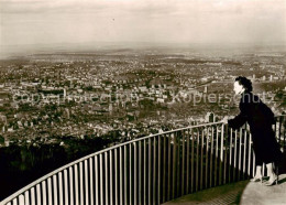 73835945 Stuttgart Blick Vom Fernsehturm Turmrestaurant Stuttgart - Stuttgart