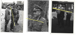 55 430 0624 WW2 WK2 MEUSE VERDUN   CASERNE REVUE VISITE  OFFICIERS ALLEMANDS 1940 / 1941 - War, Military