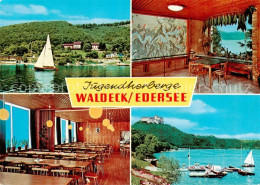 73835730 Waldeck  Edersee Jugendherberge Gastraeume Partien Am Edersee  - Autres & Non Classés