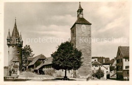 73803361 Lindau Bodensee Peterskirche Und Diebsturm Lindau Bodensee - Lindau A. Bodensee