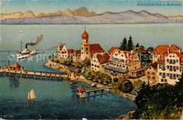 73803351 Wasserburg Bodensee Panorama Wasserburg Bodensee - Wasserburg (Bodensee)