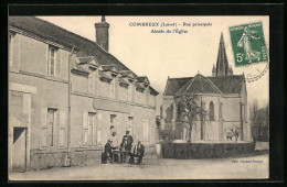 CPA Combreux, Rue Principale, Abside De L`Eglise  - Other & Unclassified