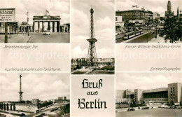 73711592 Berlin Brandenburger Tor Ausstellungshallen Am Funkturm Kaiser-Wilhelm- - Other & Unclassified