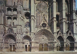 AK 215836 FRANCE - Bourges - Cathédrale St-Etienne - Portails De La Facade Occidentale - Bourges