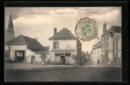 CPA Ferrières-en-Gatinais, Entree De La Ville - Route De Griselles  - Sonstige & Ohne Zuordnung