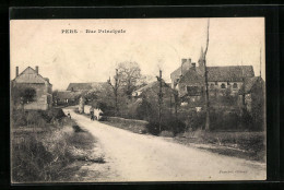 CPA Pers, Rue Principale, Vue De La Rue  - Sonstige & Ohne Zuordnung