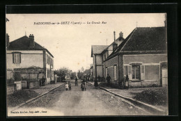 CPA Bazoches-sur-le-Betz, La Grande Rue, Vue De La Rue  - Sonstige & Ohne Zuordnung