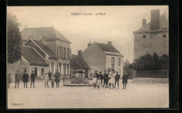 CPA Vrigny, La Place  - Autres & Non Classés