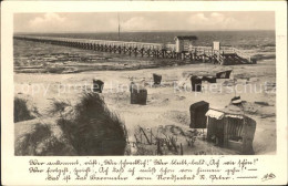 72225838 St Peter-Ording Strand Seebruecke St. Peter-Ording - St. Peter-Ording