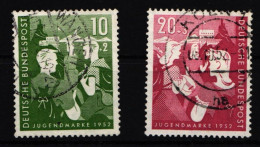 BRD Bund 153-154 Gestempelt Vollstempel #IA820 - Other & Unclassified