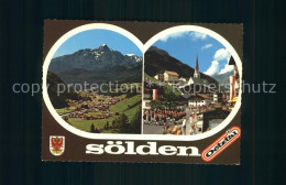 72224339 Soelden Oetztal Total Ortsblick Soelden - Other & Unclassified