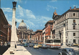 72224086 Roma Rom Via Della Conciliazione Basilica Di S Pietro Firenze - Sonstige & Ohne Zuordnung