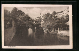 AK Freising, Partie Am Ufer  - Freising