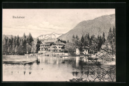 AK Grainau /Badersee, Der See Vor Bergpanorama  - Autres & Non Classés