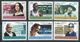 2014 Cuba 5771-5776 Famous People Of Cuba 5,10 € - Musique