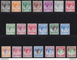 1949-52 MALACCA - Stanley Gibbons N. 3-17 - Serie Di 20 Valori - MNH** - Otros & Sin Clasificación