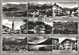 72217912 Kaltern Weinstrasse Tirol Panorama Kirche  Caldaro - Autres & Non Classés