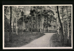 AK Coswig, Heilstätte Lindenhof Mit Badehaus  - Coswig