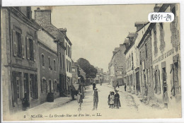 SCAER- LA GRANDE-RUE VUE D EN BAS - Bannalec