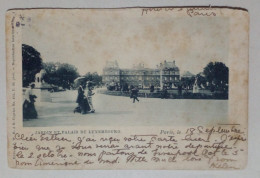 Carte Postale - Jardin Et Palais Du Luxembourg. - Grand-Ducal Family