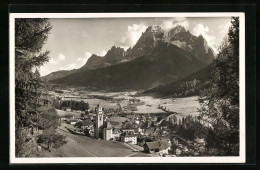 Cartolina Sesto, Ortsansicht Vor Bergpanorama  - Other & Unclassified