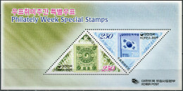 South Korea 2009. Philately Week (MNH OG) Souvenir Sheet - Korea, South