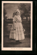 AK Frau In Spreewälder Tracht  - Kostums