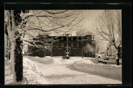 AK Schöneck / Vogtl., HO-Hotel Schönecker Hof Im Winter  - Autres & Non Classés