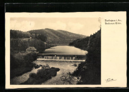 AK Zschopau I. Sa., Bodemer Wehr  - Zschopau