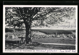 AK Braunlage / Harz, Ortsansicht Von Der Rosentalbank Aus Gesehen  - Autres & Non Classés