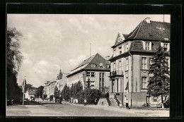 AK Demmin, Ernst-Thälmann-Strasse  - Demmin