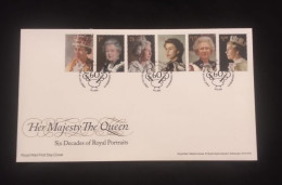 D) 2013, GREAT BRITAIN, FIRST DAY COVER, ISSUE, 60TH ANNIVERSARY OF THE CORONATION OF ELIZABETH II, 50 P CORONATION 1953 - Autres & Non Classés