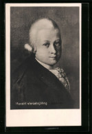 AK Portrait Von Mozart Vierzehnjährig, Musiker  - Entertainers