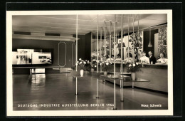 AK Berlin, Deutsche Industrie-Ausstellung 1956, Haus Schweiz, Innenansicht  - Exhibitions