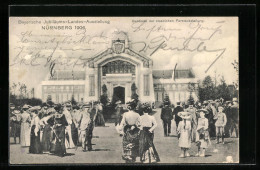 AK Nürnberg, Bayerische Jubiläums-Landes-Ausstellung 1906, Gebäude Der Staatlichen Forstausstellung  - Expositions