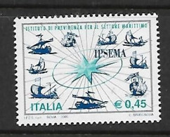 ITALIE 2005 IPSEMA-BATEAUX  YVERT N°2795 NEUF MNH** - Ships