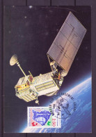 Espace 1992 08 10 - SEP - Ariane V52 - Carte - Europe