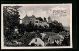 AK Bad Elgersburg I. Thür., Teilansicht Mit Schloss  - Elgersburg