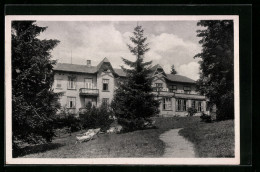 AK Oberhof I. Thür., Erholungsheim Des Thüringer Volksverlages, Südseite  - Oberhof