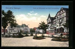 AK Oberhof / Thüringen, Schlosshotel Und Hotel Schweizerhaus  - Oberhof