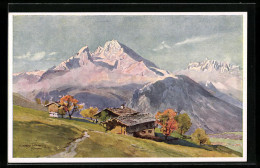 Künstler-AK Edward Harrison Compton: Ein Sommerlicher Tag Am Watzmann  - Autres & Non Classés