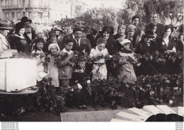 ORAN - 1932 - ALGERIE - PHOTO MORIS - KERMESSE DU CERCLE DON BOSCO - LA LOTERIE DU PETIT LAPIN - 2 SCANS - Lieux