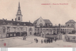 L8-55) COMMERCY - PLACE DU FER A CHEVAL - ANIMEE - HABITANTS - ( 2  SCANS ) - Commercy