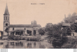 L4-31) SOUEICH - L ' EGLISE - EN 1923 - ( 2 SCANS ) - Andere & Zonder Classificatie