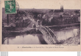 L2-08) CHARLEVILLE (ARDENNES) ET LE PONT DE FER VUE PRISE DU MONT OLYMPE - EN 1913 - Charleville