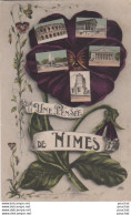  L20-30) NIMES -  UNE PENSEE - MULTIVUES - ( 2 SCANS ) - Nîmes