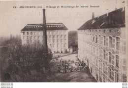 L19-01) JUJURIEUX (AIN) MENAGE ET MOULINAGE DE L ' USINE BONNET - ANIMEE - ( 2 SCANS )   - Zonder Classificatie