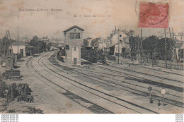 L17-94) MAISONS - ALFORT - LA GARE DU P. L. M. - TRAIN - EN  1904 - Maisons Alfort